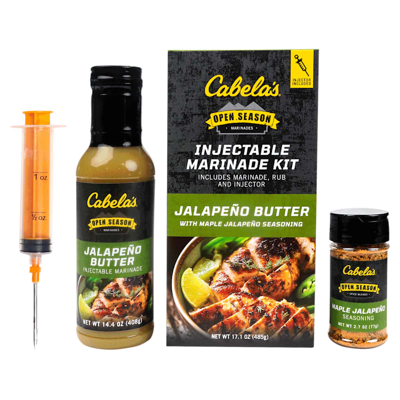 Cabela's Creole Jalapeno Butter Injectable Marinade Kit
