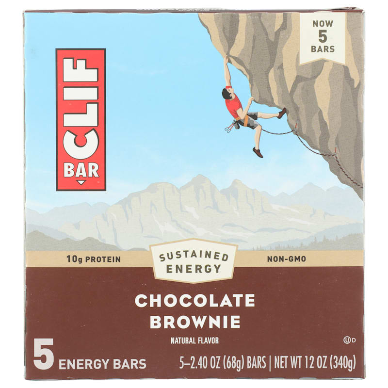 Clif Chocolate Brownie Sustained Energy Protein Bar