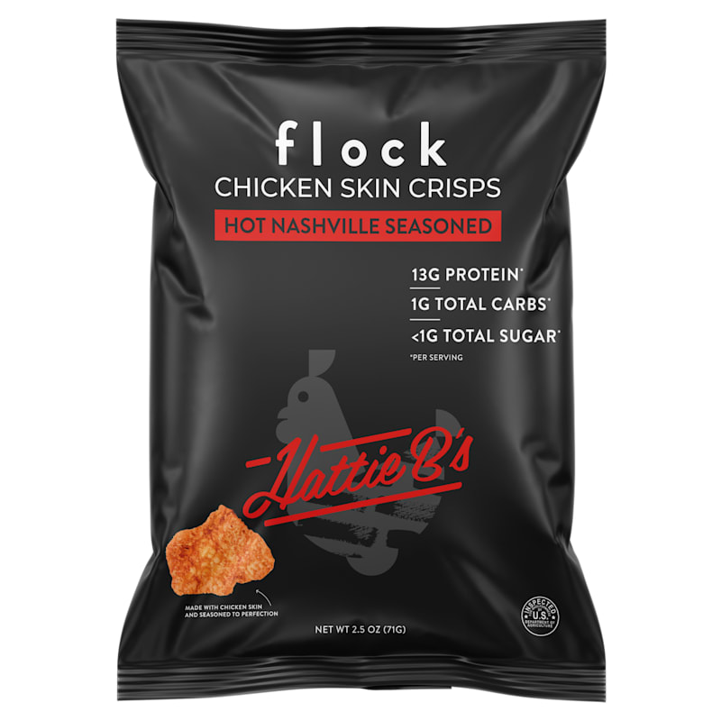 Flock Hattie B's Hot Nashville Chicken Skin Crisps