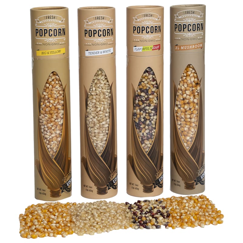 Wabash Valley Farms Farm Fresh 16-oz. Popcorn Tube 4-Pack