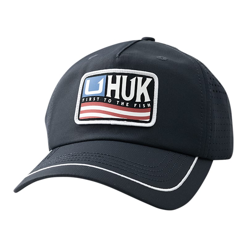 Huk Born Wave Performance Snapback Cap