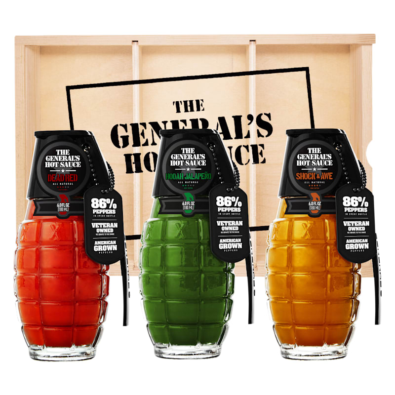The General's Hot Sauce Gift Box