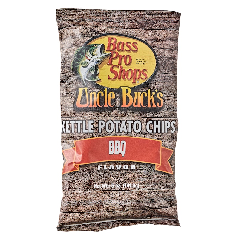 Bass Pro Shops Uncle Buck's BBQ Kettle Potato Chips