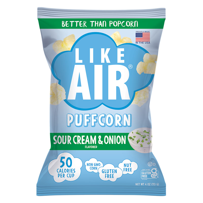 Like Air Sour Cream & Onion Puffcorn