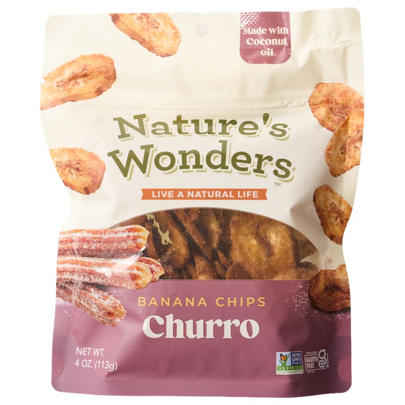 Nature's Wonders Churro Banana Chips