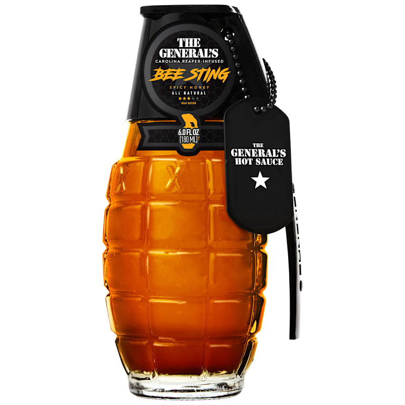 The General's Hot Sauce Bee Sting Spicy Honey Sauce
