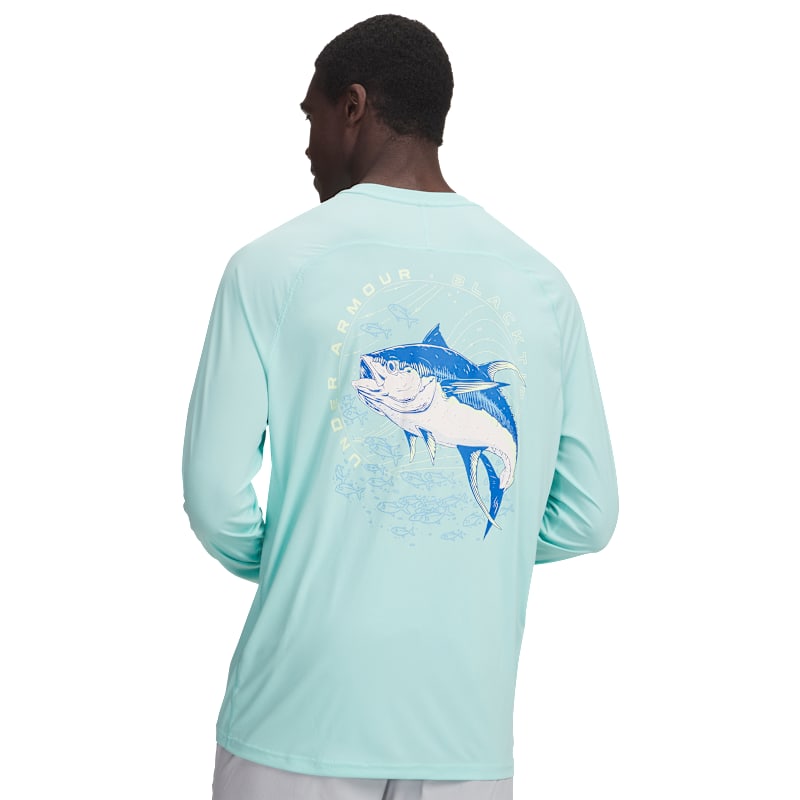 Under Armour BlacktipH Fish Elite Tuna Species Long-Sleeve Crew