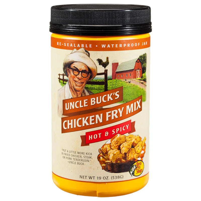 Uncle Buck's Chicken Fry Mix Hot & Spicy Blend