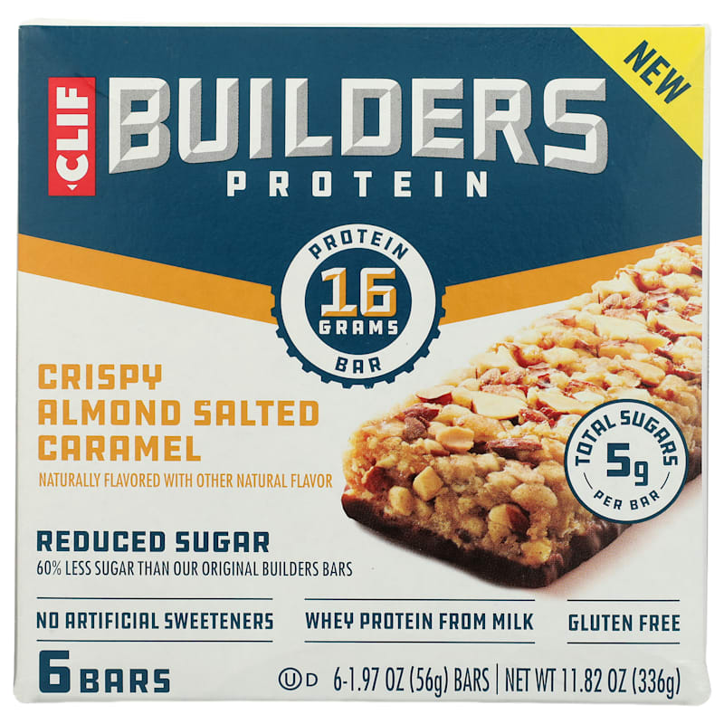 Clif Crispy Almond Caramel Builders Protein Bar