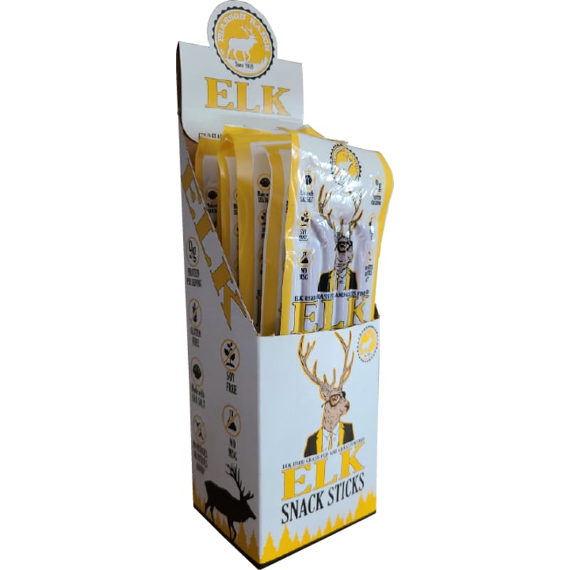 Pearson Ranch Hickory-Smoked Elk Snack Sticks Multipack