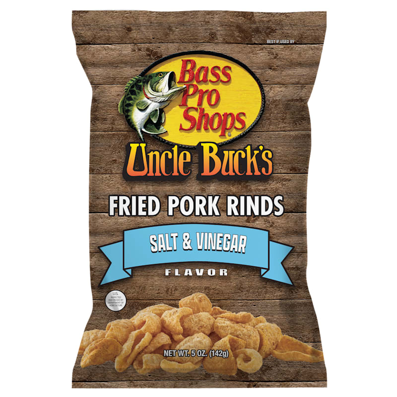 Bass Pro Shops Uncle Buck's Salt and Vinegar Fried Pork Rinds