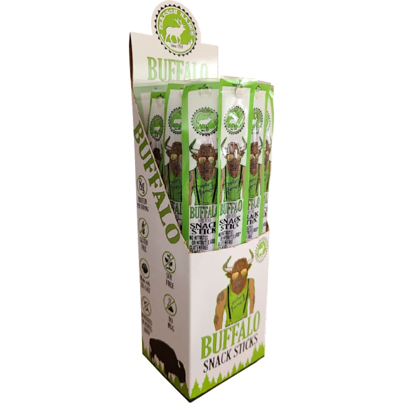Pearson Ranch Buffalo Meat Snack Sticks