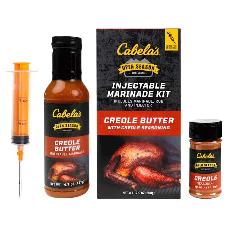 Cabela's Creole Butter with Creole Seasoning Injectable Marinade Kit