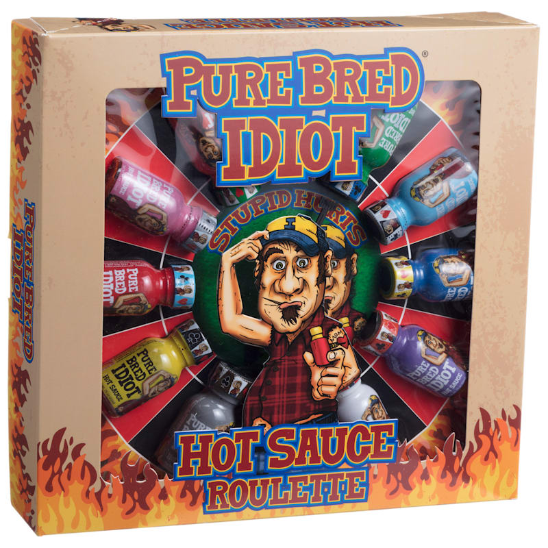 Ass Kickin' Pure Bred Idiot Hot Sauce Roulette Game