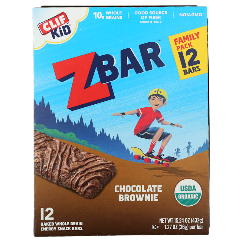 Clif Kid Zbar Chocolate Brownie Protein Bar