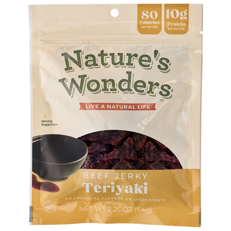 Nature's Wonders Teriyaki Beef Jerky