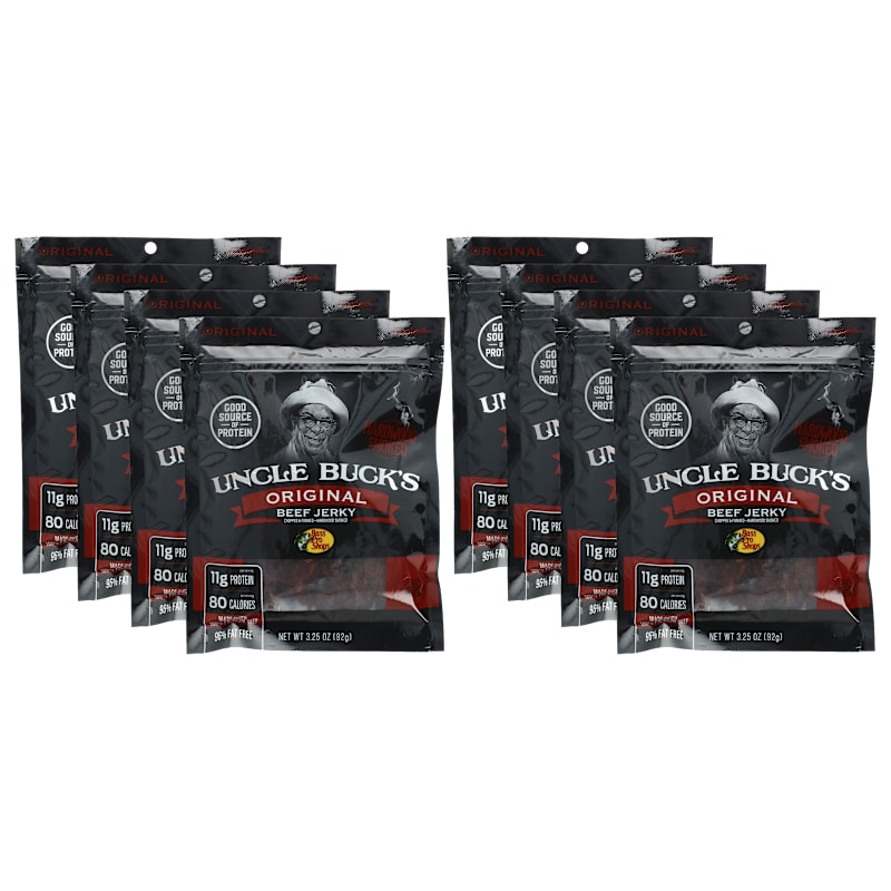 Bass Pro Shops Uncle Buck's Original Beef Jerky 8-Pack