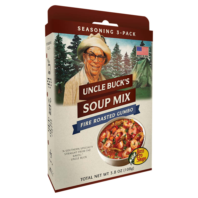 Bass Pro Shops Uncle Buck's Fire-Roasted Gumbo Soup Mix