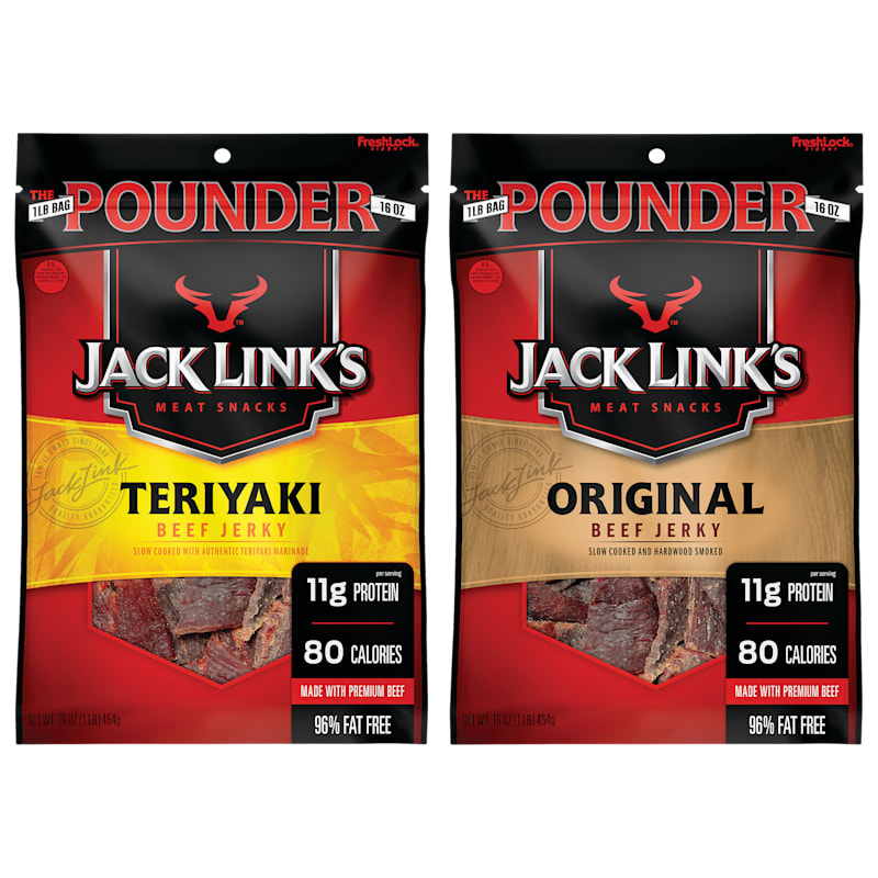 Jack Link's Original and Teriyaki Beef Jerky 2-Pack Combo