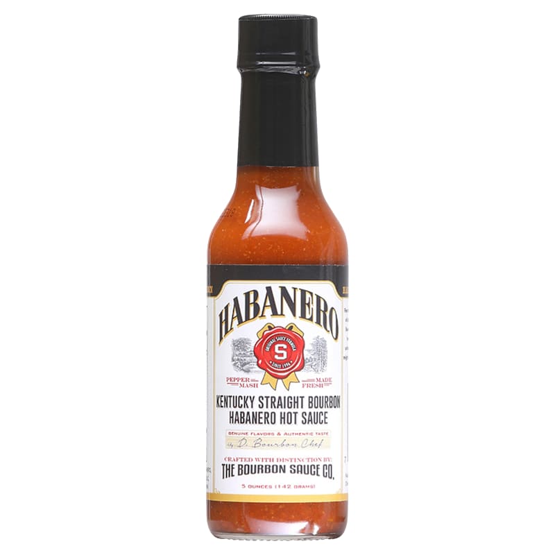 Kentucky Straight Bourbon Habanero Hot Sauce