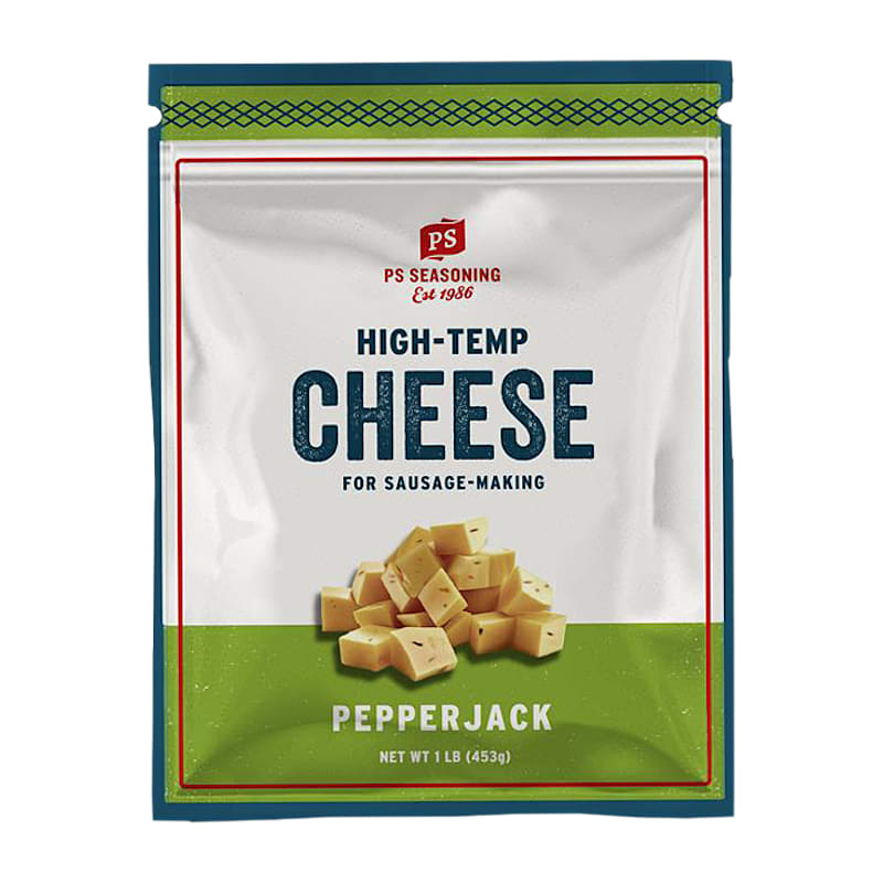 PS Seasoning High-Temp Pepperjack Cheese for Sausage Making