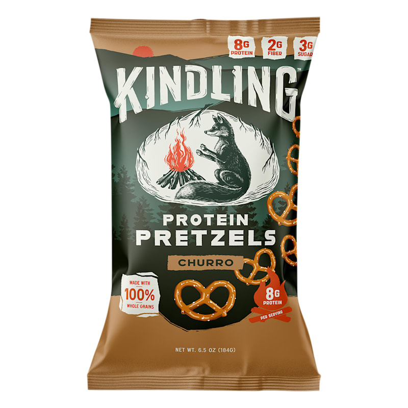 Kindling Churro Protein Pretzels