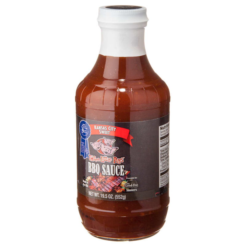 Three Little Pigs Kansas City Sweet Barbeque Sauce