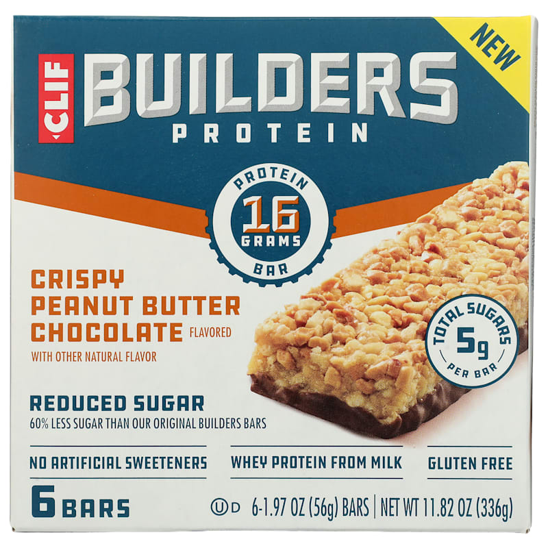 Clif Crispy Peanut Butter Chocolate Builder's Protein Bar