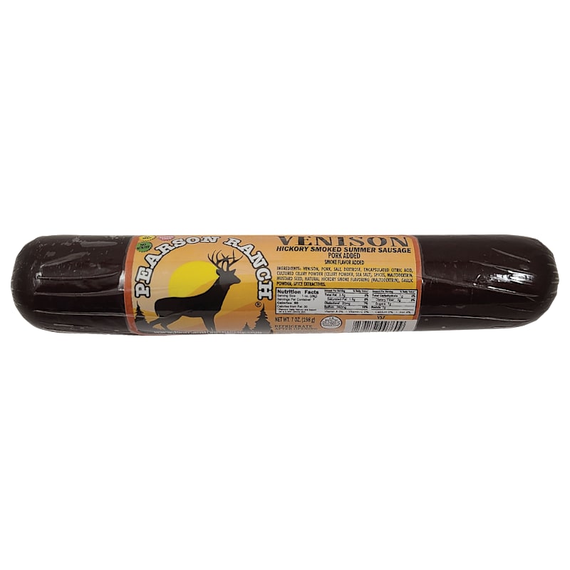 Pearson Ranch Hickory Smoked Venison Summer Sausage