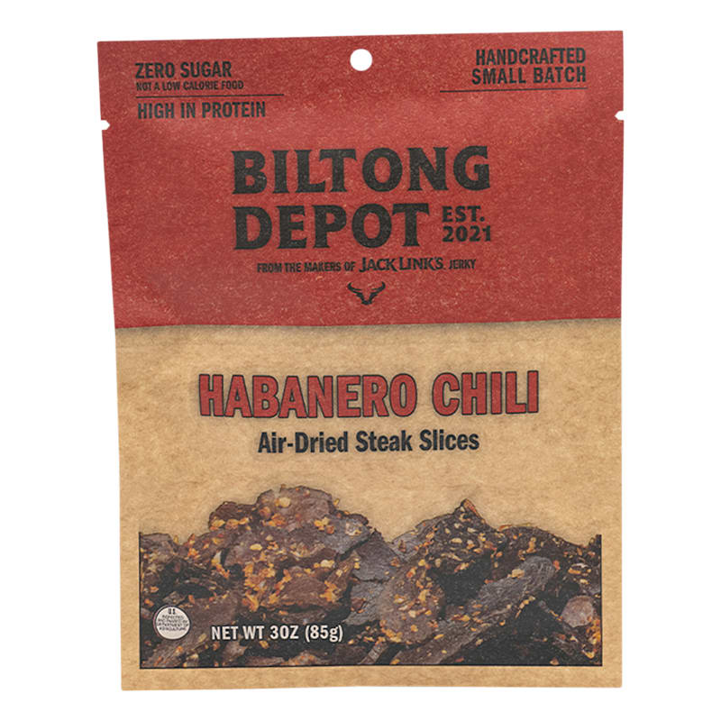 Jack Link's Biltong Depot Habanero Chili Air-Dried Steak Slices