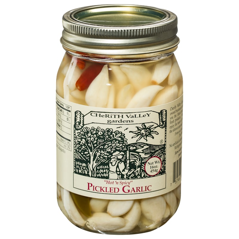 Cherith Valley Gardens Hot 'n Spicy Pickled Garlic