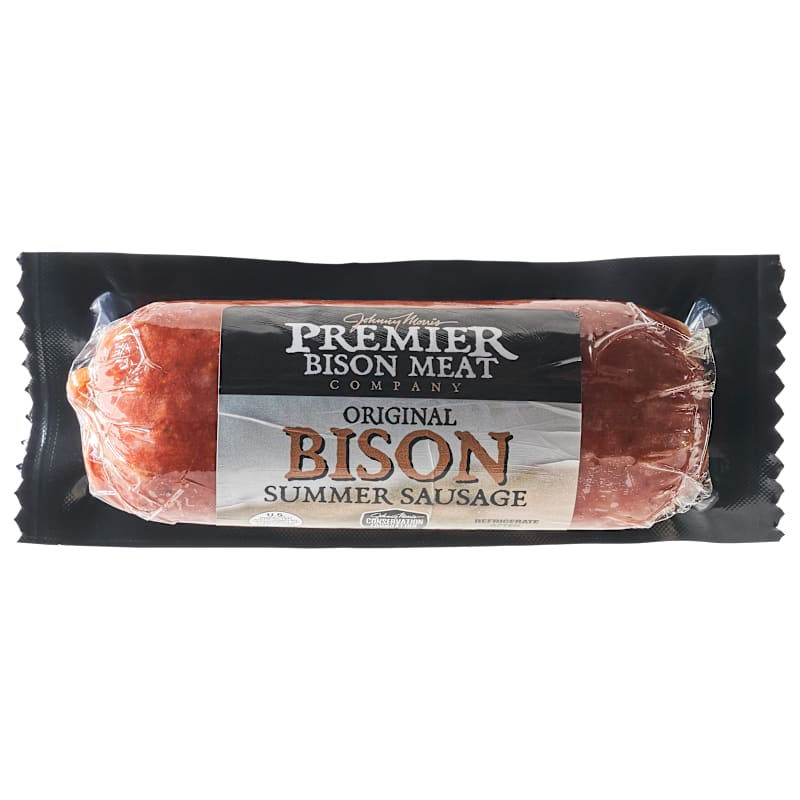 Johnny Morris Premier Bison Meat Company Bison Summer Sausage