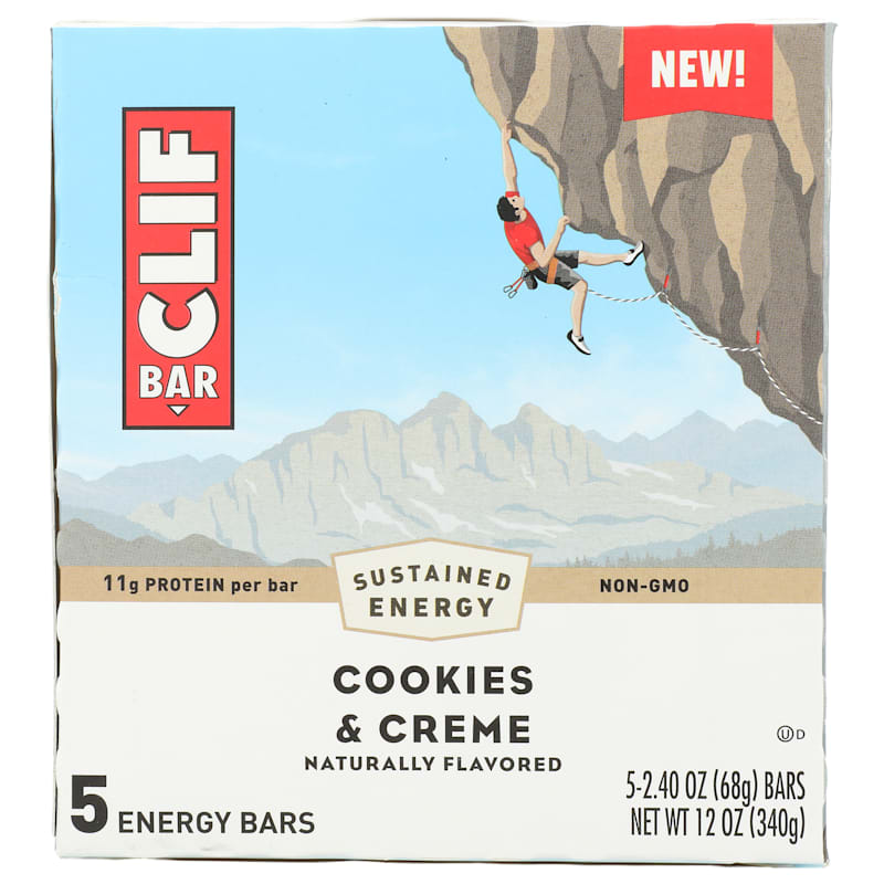 Clif Cookies and Creme Sustained Energy Protein Bar