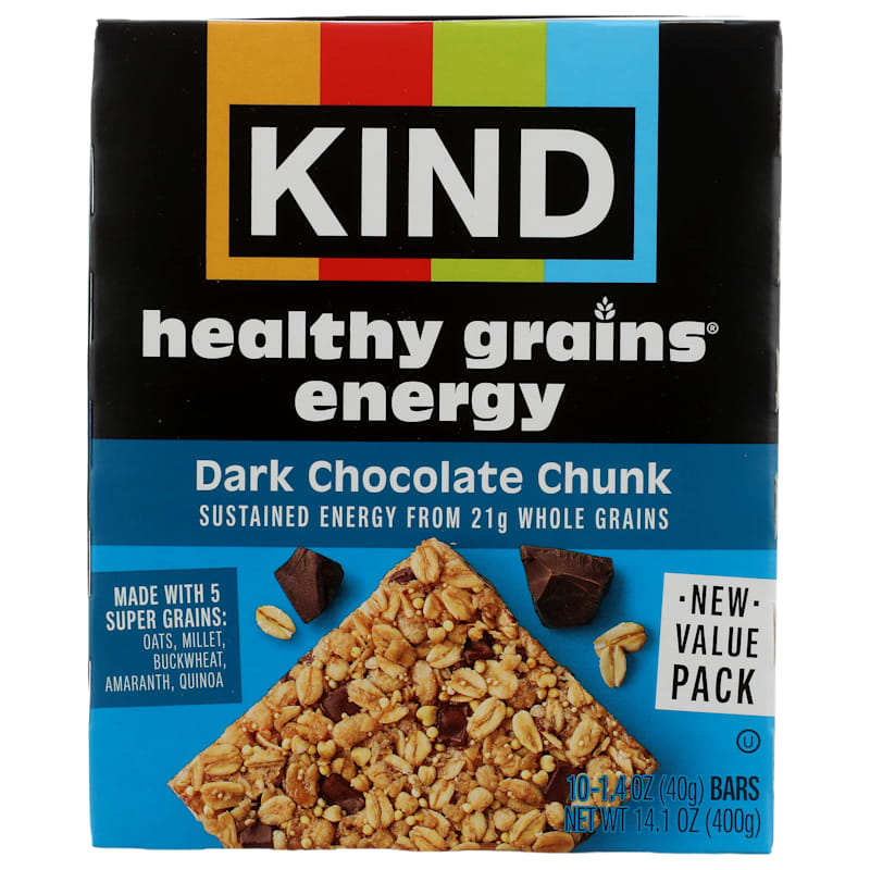 KIND Dark Chocolate Chunk Healthy Grains Energy Bar