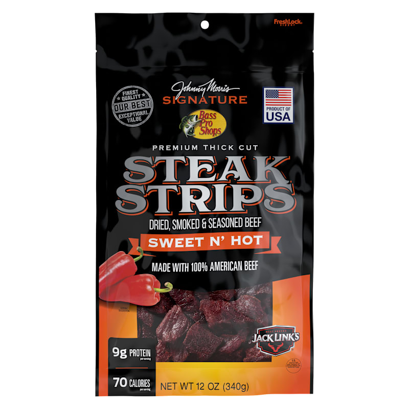 Bass Pro Shops Johnny Morris Signature Sweet 'N' Hot Steak Strips