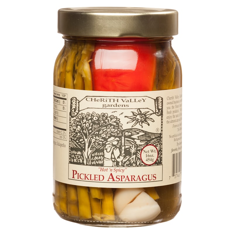 Cherith Valley Gardens Hot 'n Spicy Pickled Asparagus