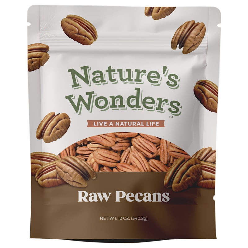 Nature's Wonders Raw Pecans