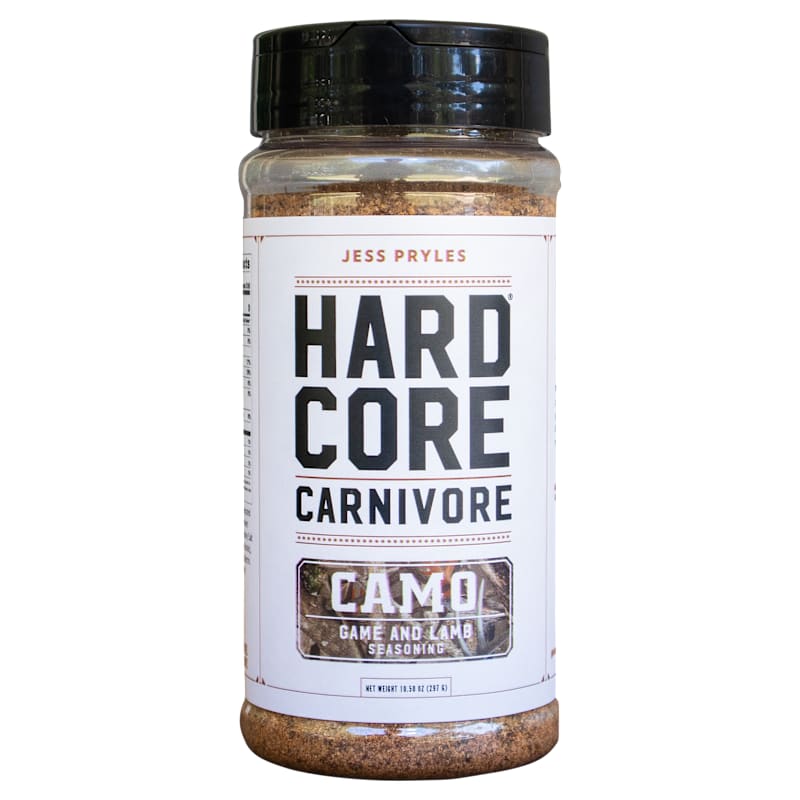 Hardcore Carnivore Camo Game and Lamb Seasoning