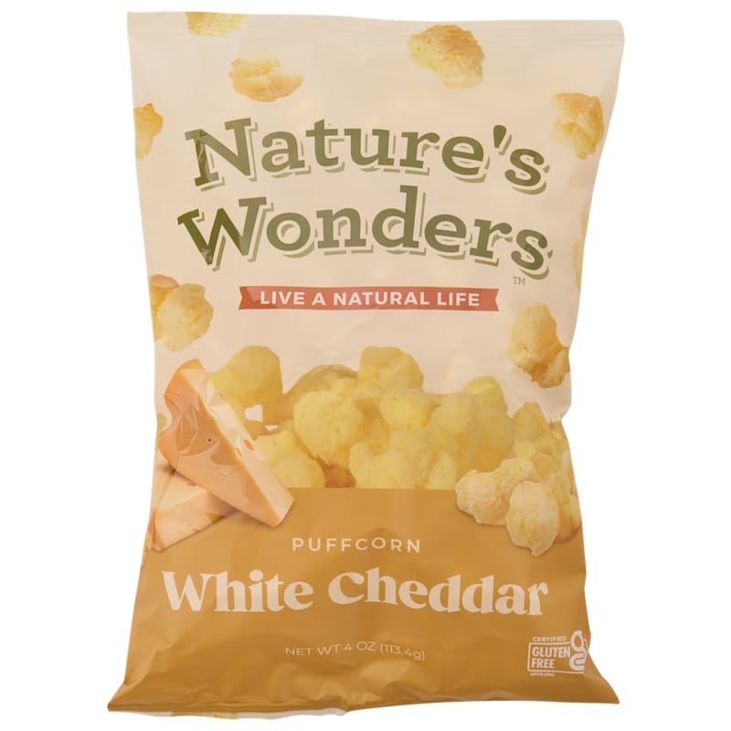 Nature's Wonders White Cheddar Puffcorn