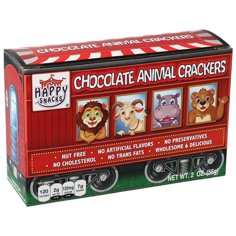 Happy Snacks Chocolate Animal Crackers