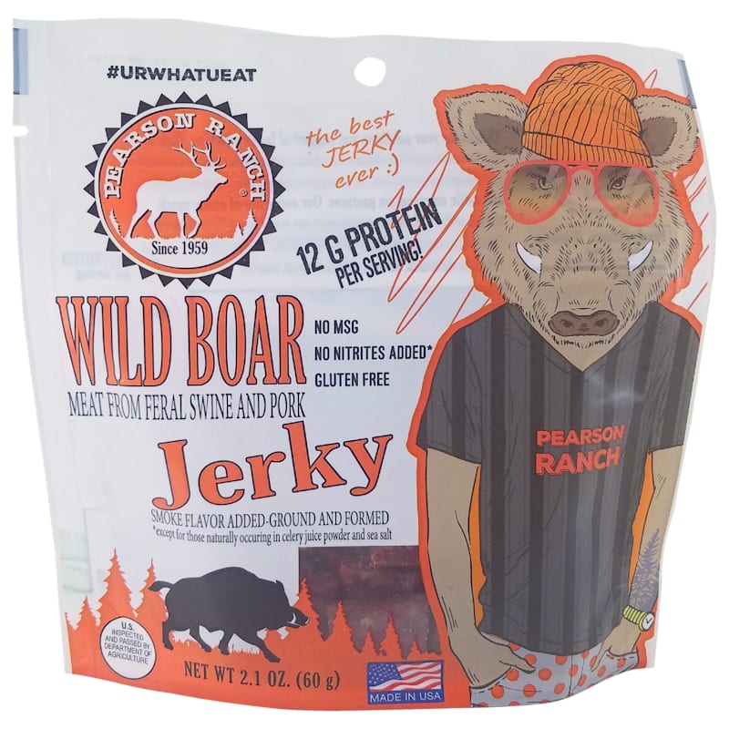 Pearson Ranch Wild Boar Jerky Bites
