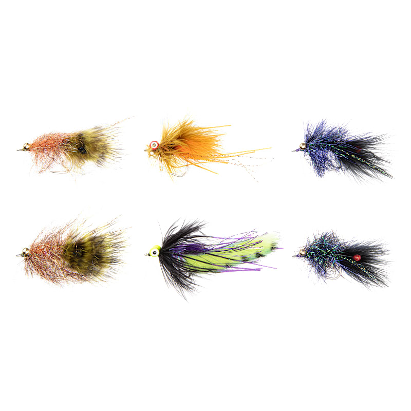 World Wide Sportsman Prestige 6-Piece Redfish Fly Assortment