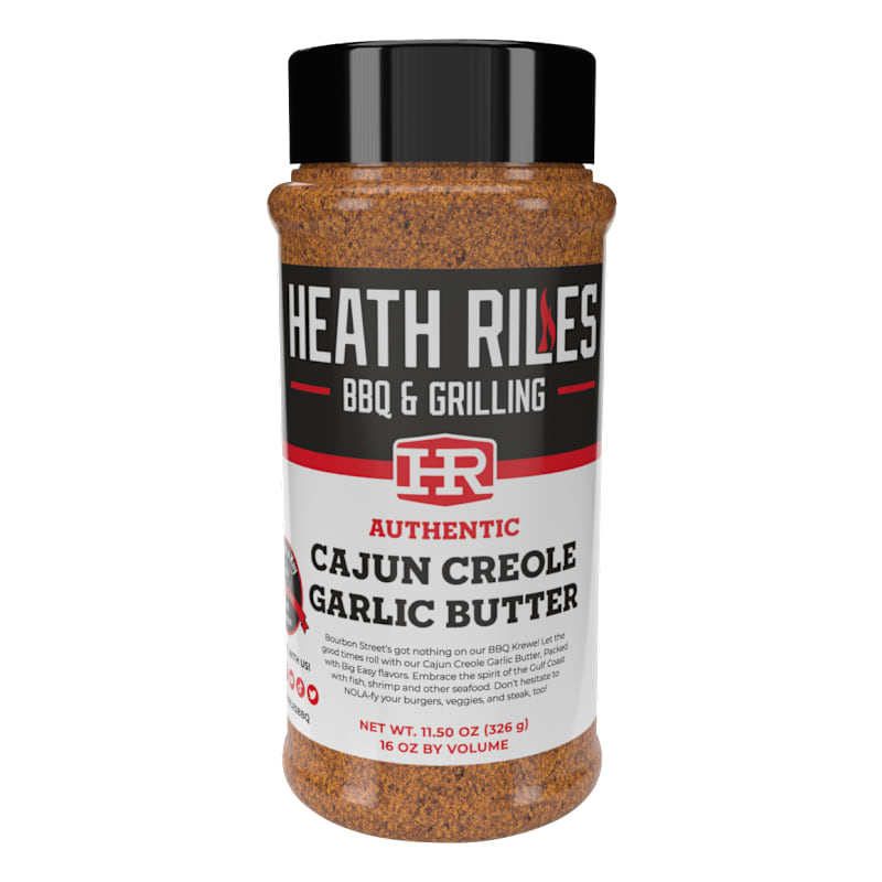 Heath Riles BBQ Cajun Creole Garlic Butter Rub