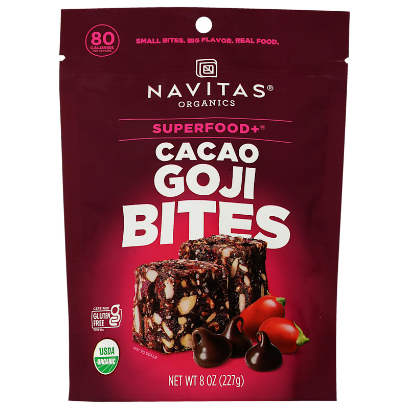 Navitas Superfood Plus Cacao Goji Bites