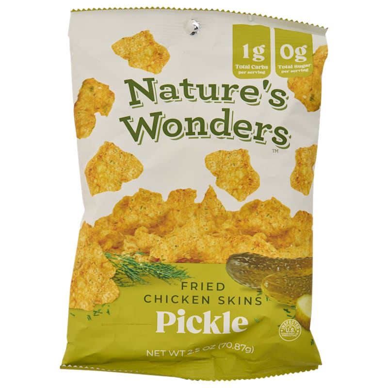 Nature's Wonders Pickle Fried Chicken Skins
