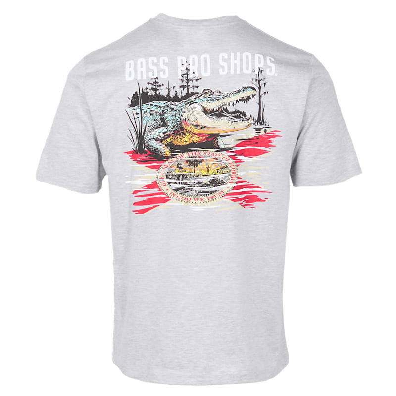 Bass Pro Shops Florida Gator Paint Short-Sleeve T-Shirt for Men