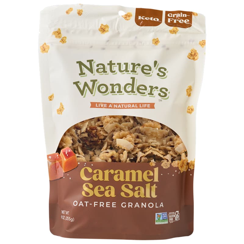 Nature's Wonders Caramel Sea Salt Oat-Free Granola
