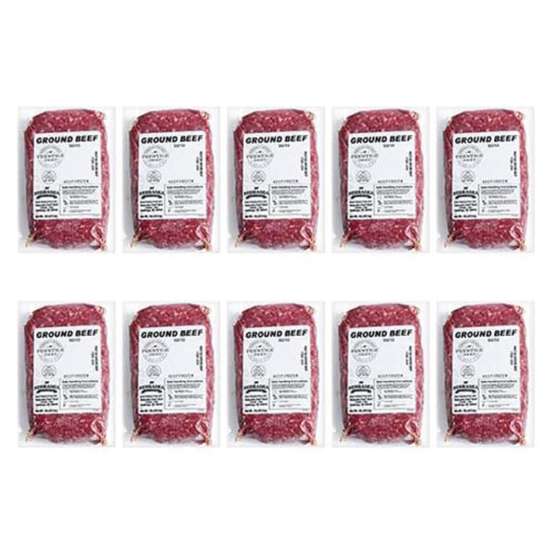 Nebraska Star Beef 90/10 Prestige Ground Beef Bundle