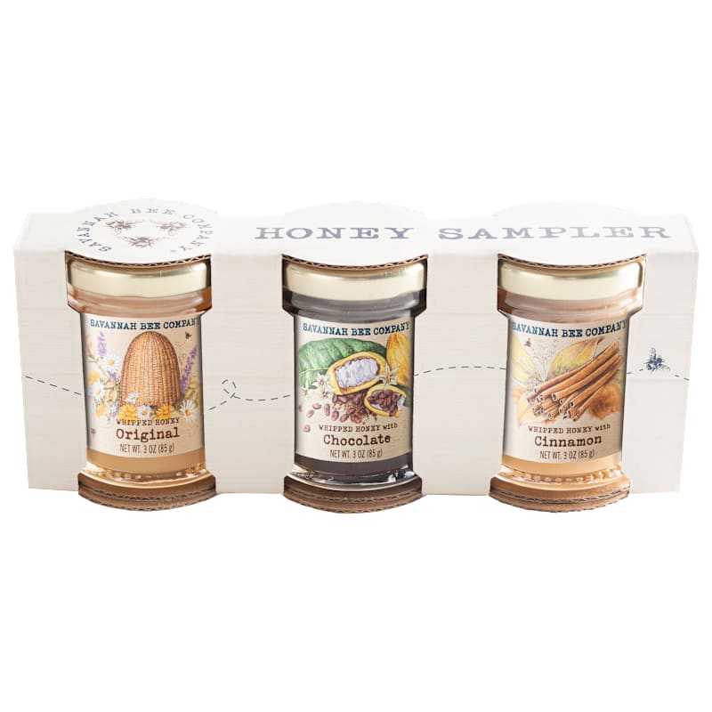 Savannah Bee Company Whipped Honey Sampler Set