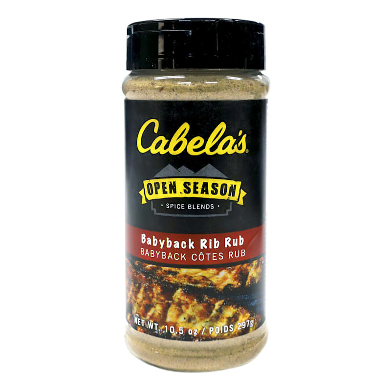 Cabela's Open Season Spice Blends Babyback Rib Rub Seasoning